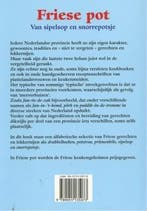 FRIESE POT 9789055135073, Boeken, Kookboeken, Verzenden, Gelezen