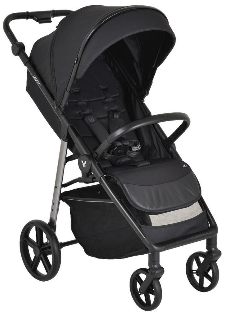 Cangaroo Ace Cosmos Black Wandelwagen, Kinderen en Baby's, Buggy's, Nieuw, Verzenden