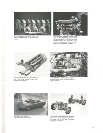 1993 MAZDA ROTARY MOTOR PERS BROCHURE, Nieuw, Mazda, Author