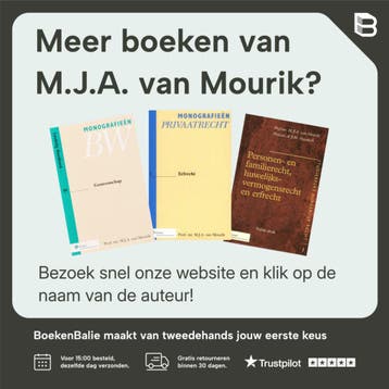 Gemeenschap / Monografieen BW / B9 - M.J.A. van Mourik, Verzenden, Gelezen, M.J.A. van Mourik