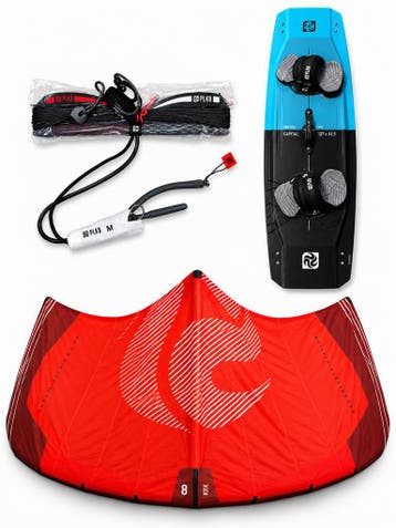 PLKB SET Hook V4 8m + Capital 137x41.5 + Compass Bar (NIEUW), Watersport en Boten, Ophalen of Verzenden, Nieuw