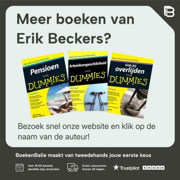 Pensioen voor Dummies / Voor Dummies - Erik Beckers, Verzenden, Gelezen, Erik Beckers