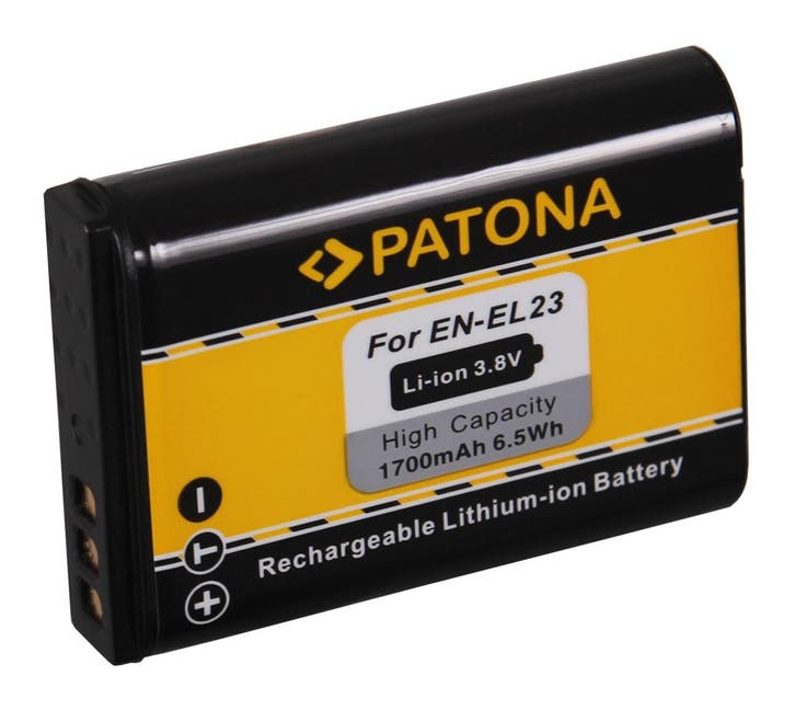 EN-EL23 Accu / Vervangende Batterij voor de Nikon ENEL23..., Audio, Tv en Foto, Overige Audio, Tv en Foto