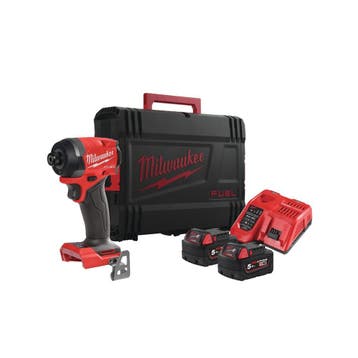 Milwaukee M18 FID3MC-502X slagschroevendraaierset Nieuw, Ophalen of Verzenden, Nieuw