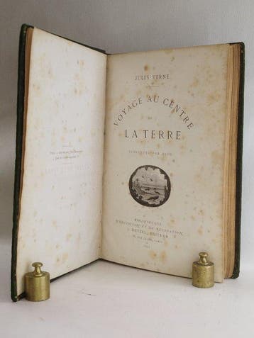 Jules Verne - Cinq semaines en ballon - Voyage au centre de