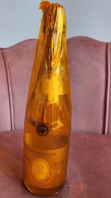 2016 Louis Roederer, Cristal - Champagne Brut - 1 Fles (0,75, Verzamelen, Wijnen, Nieuw