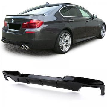 Achterdiffusor BMW F10 M5 Duplex uitlaat uitsparing, Ophalen of Verzenden, Nieuw
