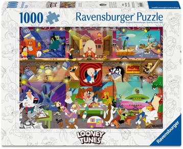 Looney Tunes Studio Puzzel (1000 stukjes) | Ravensburger -, Verzenden, Nieuw