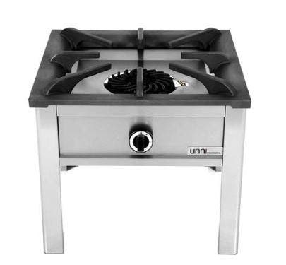 Professionele gasbrander RVS | 12 kW | 60(B)x60(D)x53(H)cm, Zakelijke goederen, Horeca | Keukenapparatuur, Verzenden