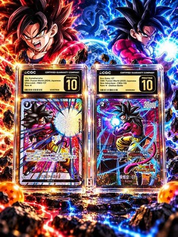 Bandai - 2 Graded card - Dragon Ball, Dragon Ball Z - Son, Nieuw