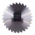 Benson Wandklok - Cirkelzaagblad - Metaal - Ø 250 mm - Un.., Ophalen of Verzenden, Nieuw