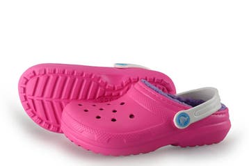 Crocs Slippers Meisjes in maat 13 Roze, Crocs, Verzenden, Jongen of Meisje, Schoenen