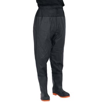 vidaXL Waadpak met laarzen maat 38 zwart, Watersport en Boten, Hengelsport | Algemeen, Verzenden, Nieuw