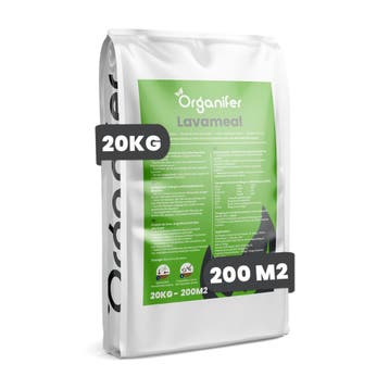 Lavameel van Eifel oergesteente (20 kg - voor 200 m2), Verzenden, Mest