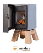 je nieuwe Wanders kachel koop je goedkoop bij 123Rookkanaal, Ophalen of Verzenden, Nieuw, Hout, Vrijstaand