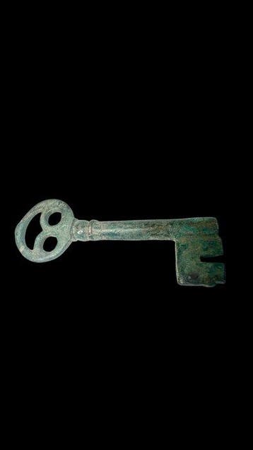 Laat-Romeins / Vroeg-Byzantijns Brons Sleutel - 5 cm (Zonder