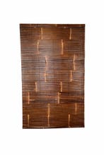 Rolgordijn bamboe zwart 100 x 200 cm, Verzenden, Nieuw