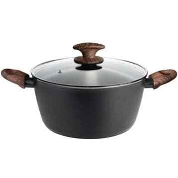 Kookpan | CHALET STONE | Aluminium (Antiaanbaklaag) | 4.4L |, Verzenden, Nieuw in verpakking