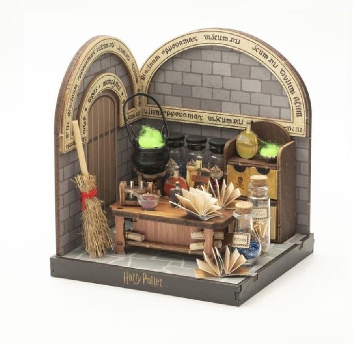 Harry Potter Potion Class 3D Houten Puzzel Bouwpakket – M., Hobby en Vrije tijd, Modelbouw | Figuren en Diorama's, Nieuw, Verzenden