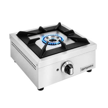 GGM Gastro | Gasfornuis tafelmodel - 5,5 kW - 1 pits | GHTC1, Verzenden, Nieuw, Inbouw