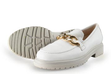 Gabor Loafers in maat 40 Wit, Verzenden, Wit, Overige typen, Gabor