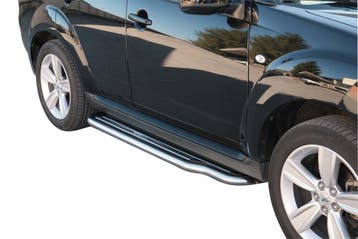 Side Bars | geschikt voor Peugeot | 4007 07-11 5d suv. | rvs, Verzenden