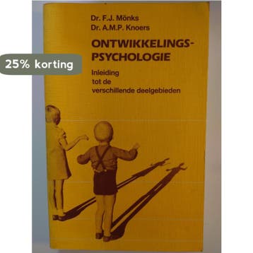 Ontwikkelingspsychologie 9789025500191 F.J. Monks, Verzenden, Gelezen, F.J. Monks