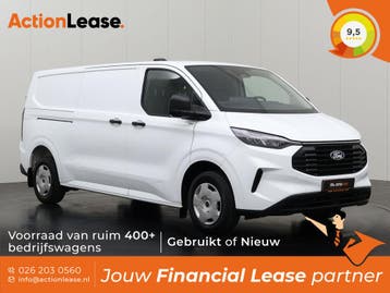 Ford Transit Custom 20TDCi Wit occasion, Auto's, Bestelauto's, Zwart, Wit, Nieuw, Ford