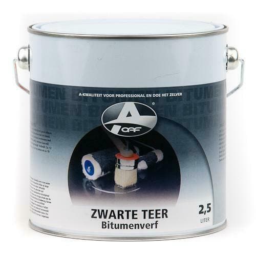 zwarte teer 200ltr, Doe-het-zelf en Verbouw, Verf, Beits en Lak, Nieuw, Verzenden