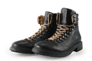 Stefano Lauran Veterboots in maat 44 Zwart, Kleding | Heren, Schoenen, Zwart, Boots, Zo goed als nieuw, Stefano Lauran