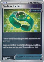 Techno Radar 130/131 reverse holo Prismatic Evolutions, Ophalen of Verzenden, Nieuw, Losse kaart, Foil