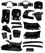 Kappenset Zwart  RSO Sense/VX50/Vespelini/Vespa-look, Verzenden, Nieuw, Overige merken