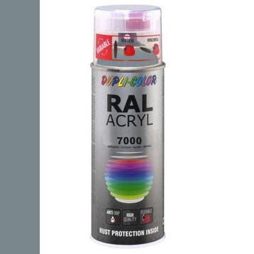 Dupli-Color Ral Acryl Ral 7000 Eekhoorn grijs Hoogglans 400, Ophalen of Verzenden, Nieuw
