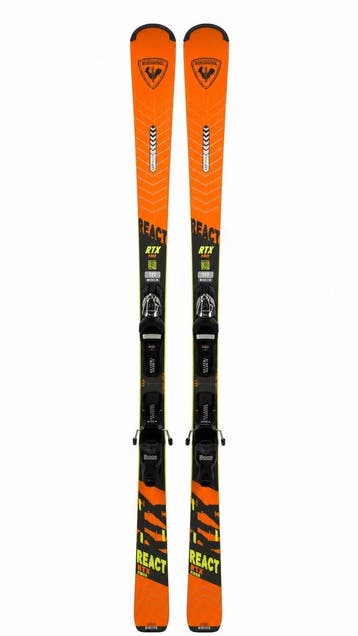 Rossignol React RTX Fiber + Look Xpress 10 GW - 163, Gebruikt, Rossignol, Ophalen of Verzenden, Carve
