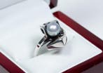 Zonder minimumprijs - Ring - 835 zilver - Ø 8 mm, Nieuw