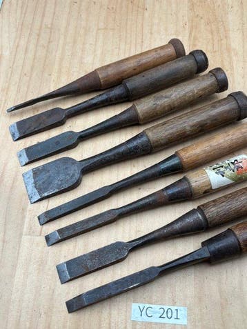 Japanse houtbewerkingsbeitels YC 201 – Japan Beitel - 0 cm