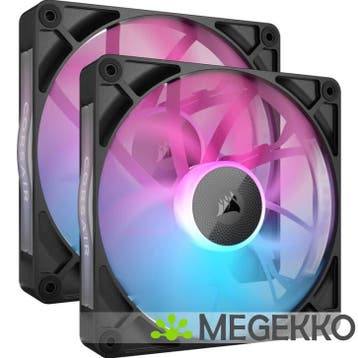 Corsair iCUE LINK RX140 RGB 140mm PWM Fan Starter Kit Black, Verzenden, Nieuw