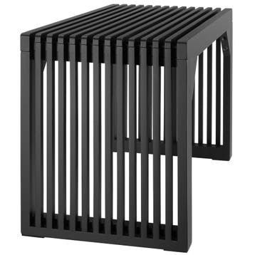 Hocker/zitbank Ribb, lamellenlook, belastbaar tot 350 kg, Verzenden, Nieuw