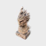 Bust of a Fire elemental statue - handpainted home decor myt, Verzenden, Nieuw