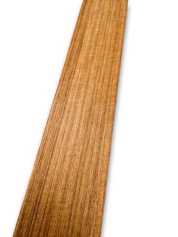 Teak fineer | 19 vellen | 180x11 cm, Verzenden, Nieuw