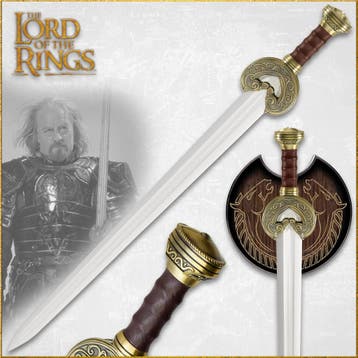 Lord of the Rings Replica 1/1 Herugrim, Sword of Theoden, Ophalen of Verzenden, Nieuw