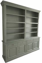 Boekenkast Engels groen  220 x 240cm, Ophalen of Verzenden, Nieuw