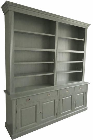 Boekenkast Engels groen  220 x 240cm, Huis en Inrichting, Kasten | Boekenkasten, Ophalen of Verzenden, Nieuw