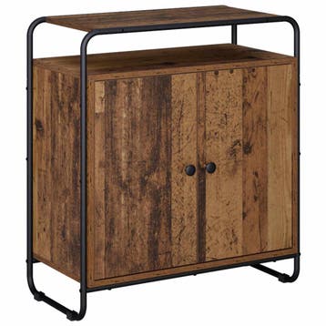 vidaXL Dressoir Oud hout 68 x 35 x 75 cm Bewerkt hout, Verzenden, Nieuw, Overige houtsoorten, Minder dan 50 cm