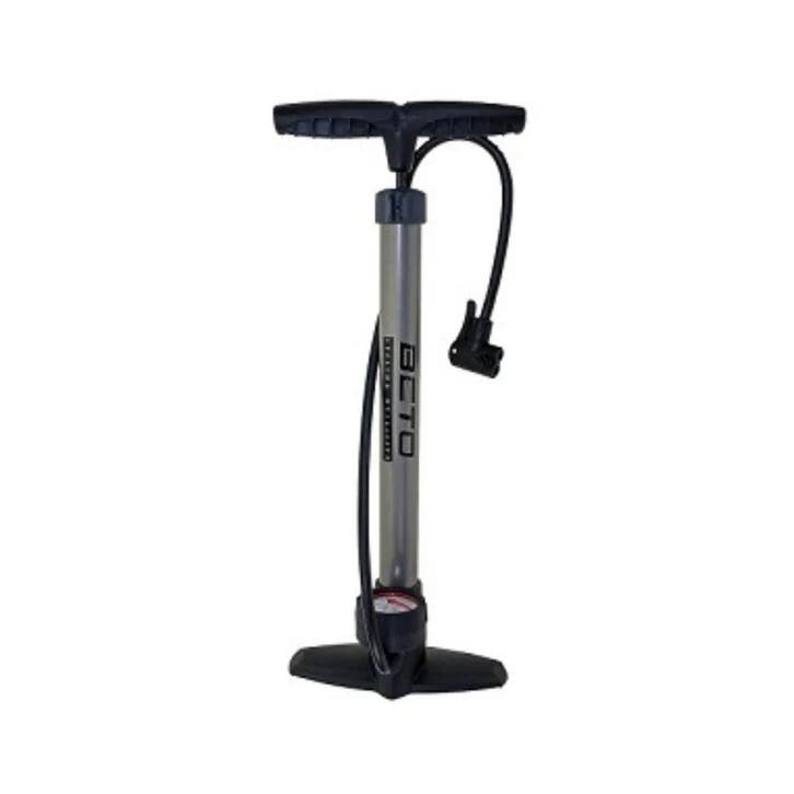 Beto hogedrukpomp met manometer - 11 Bar, Fietsen en Brommers, Fietsaccessoires | Fietspompen, Nieuw, Verzenden