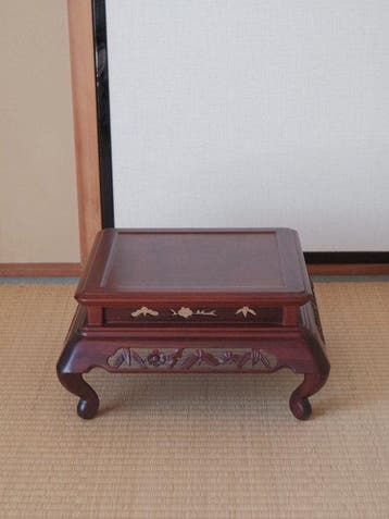 Tafel - Hout - Japan - Houten displaystand