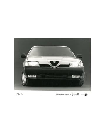 1987 ALFA ROMEO 164 PERSFOTO, Nieuw, Alfa Romeo, Author