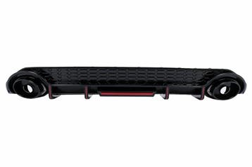 Diffuser Audi S3 Sedan 8Y RS-Look Zwart met sierstukken, Ophalen of Verzenden, Nieuw