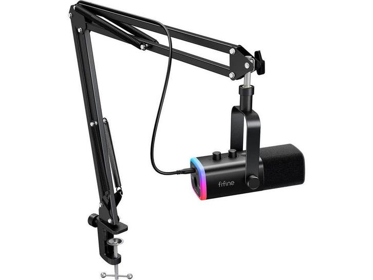 FIFINE AM8T - USB / XLR Studio microfoon - PC-Gaming met, Computers en Software, Overige Computers en Software, Zo goed als nieuw