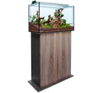 Aquatank 82x40x50cm aquarium + meubel walnut, Dieren en Toebehoren, Ophalen of Verzenden, Nieuw, Leeg aquarium